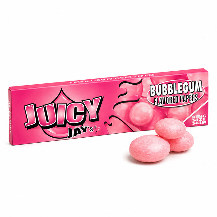 Juicy Jays Bubblegum Flavoured Rolling Papers King Size